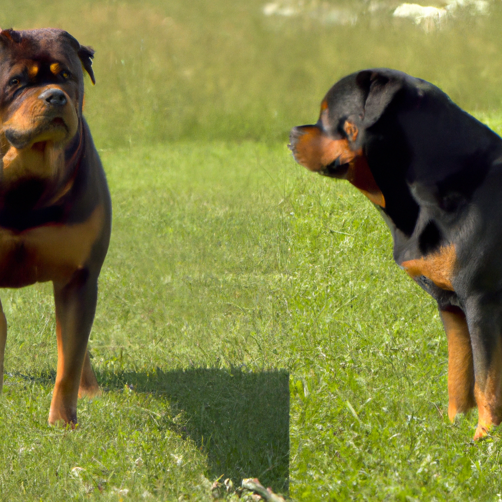 Comparison of American and German Rottweilers: Similarities and Differences